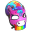 Rainbow Pony Mask