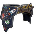 Space Raider Roadsign Pants - Rust-Skin für Verkehrsschild-Rock