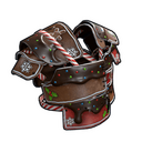 Mr. Gingerbread Vest - Rust-Skin für Verkehrsschild-Jacke