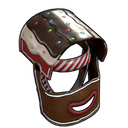 Mr. Gingerbread Helmet - Rust-Skin für Kaffedosenhelm