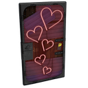 Lovers Sheet Metal Door - Rust-Skin für Blechtür