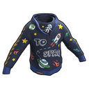 Space Raider Hoodie - Rust-Skin für Kapuzenjacke