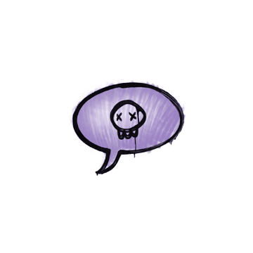 Sealed Graffiti | Death Sentence (Violent Violet)