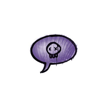 Sealed Graffiti | Death Sentence (Monster Purple)