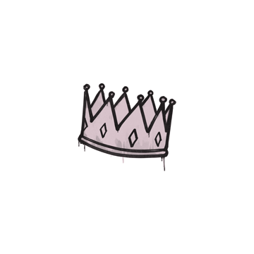 Sealed Graffiti | King Me (War Pig Pink)