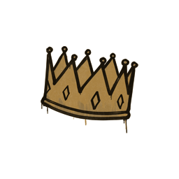 Sealed Graffiti | King Me (Desert Amber)