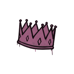 Sealed Graffiti | King Me (Princess Pink)