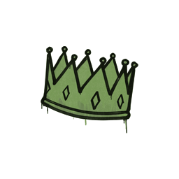 Sealed Graffiti | King Me (Battle Green)