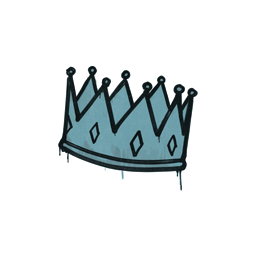 Sealed Graffiti | King Me (Wire Blue)