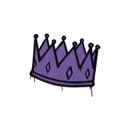 Sealed Graffiti | King Me (Monster Purple)
