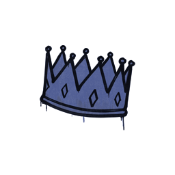 Sealed Graffiti | King Me (SWAT Blue)