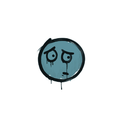 Sealed Graffiti | Worry (Wire Blue)