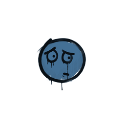 Sealed Graffiti | Worry (Monarch Blue)