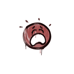 Sealed Graffiti | QQ (Blood Red)