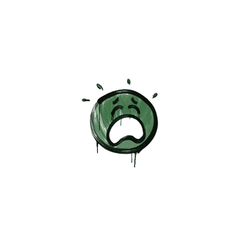 Sealed Graffiti | QQ (Jungle Green)