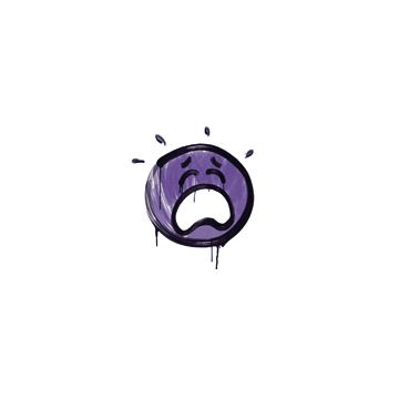 Sealed Graffiti | QQ (Monster Purple)