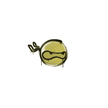 Sealed Graffiti | Ninja (Tracer Yellow)