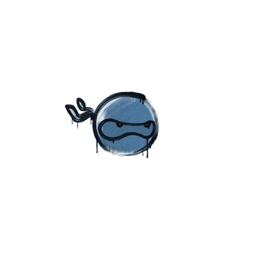 Sealed Graffiti | Ninja (Monarch Blue)