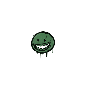 Sealed Graffiti | Mr. Teeth (Jungle Green)