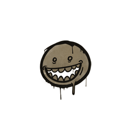 Sealed Graffiti | Mr. Teeth (Dust Brown)