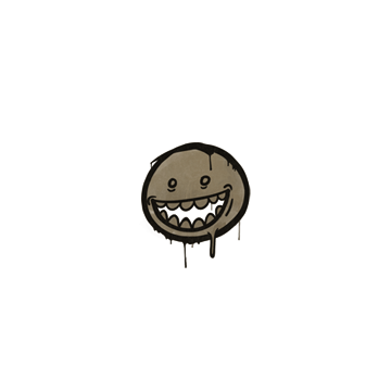 Sealed Graffiti | Mr. Teeth (Dust Brown)