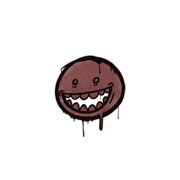 Sealed Graffiti | Mr. Teeth (Brick Red)