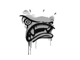 Sealed Graffiti | Rage Mode (Shark White)