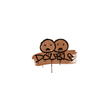Sealed Graffiti | Double (Tiger Orange)