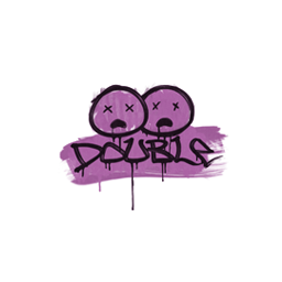 Sealed Graffiti | Double (Bazooka Pink)