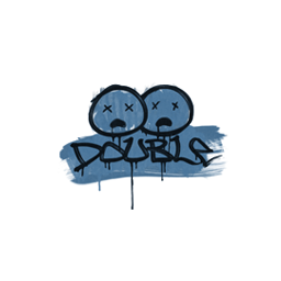 Sealed Graffiti | Double (Monarch Blue)