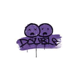 Sealed Graffiti | Double (Monster Purple)