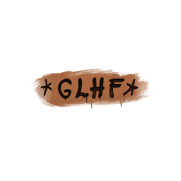 Sealed Graffiti | GLHF (Tiger Orange)
