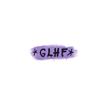 Sealed Graffiti | GLHF (Violent Violet)