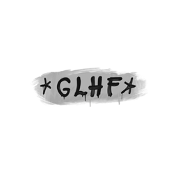 Sealed Graffiti | GLHF (Shark White)
