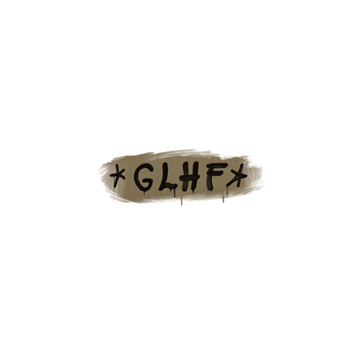 Sealed Graffiti | GLHF (Dust Brown)