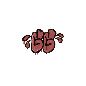 Sealed Graffiti | GGWP (Blood Red)