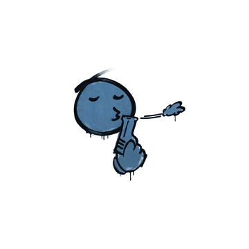 Sealed Graffiti | Quickdraw (Monarch Blue)