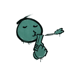 Sealed Graffiti | Quickdraw (Frog Green)