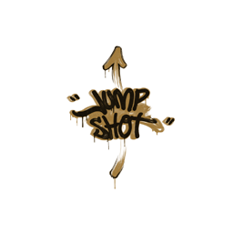 Sealed Graffiti | Jump Shot (Desert Amber)