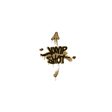 Sealed Graffiti | Jump Shot (Desert Amber)