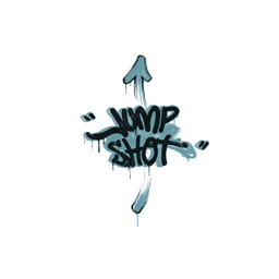 Sealed Graffiti | Jump Shot (Wire Blue)