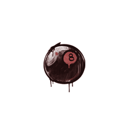 Sealed Graffiti | 8-Ball (Blood Red)
