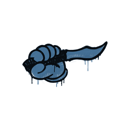 Sealed Graffiti | Backstab (Monarch Blue)
