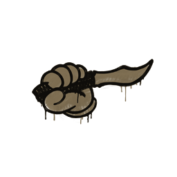 Sealed Graffiti | Backstab (Dust Brown)