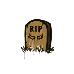 Sealed Graffiti | Tombstone (Desert Amber)