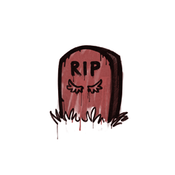Sealed Graffiti | Tombstone (Blood Red)