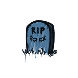 Sealed Graffiti | Tombstone (Monarch Blue)