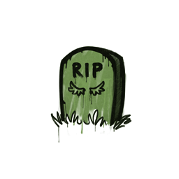 Sealed Graffiti | Tombstone (Battle Green)