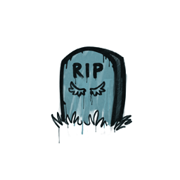 Sealed Graffiti | Tombstone (Wire Blue)
