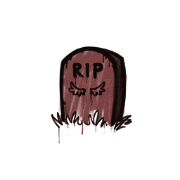 Sealed Graffiti | Tombstone (Brick Red)